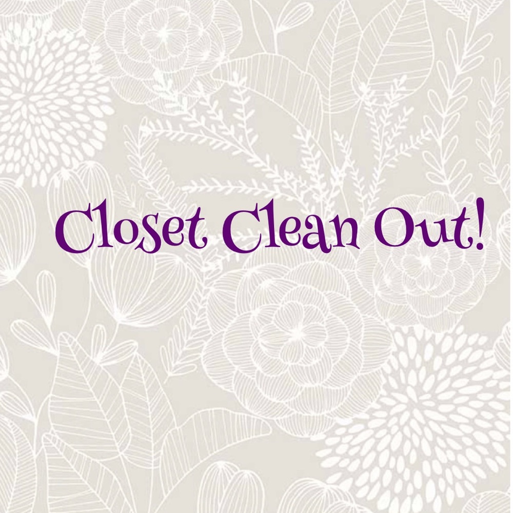 Closet Clean Out!
